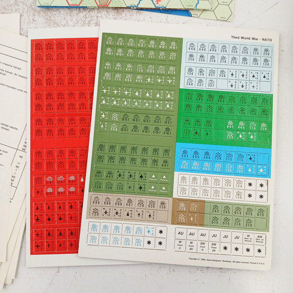 Third World War Battle for Germany GDW 1980 Strategy Game Cold War Theme - Picture 12 of 15